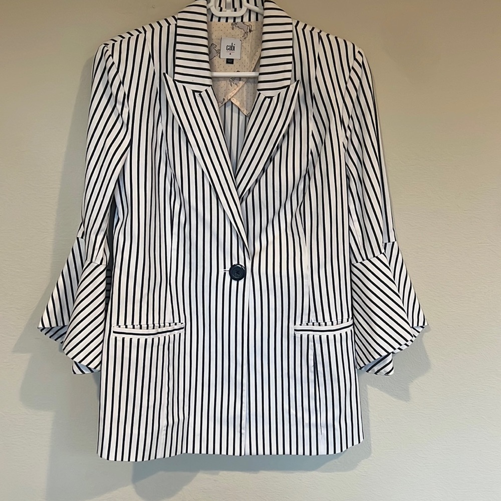 Striped Cabi Bell Jacket - Picture 2 of 5